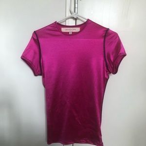 Never been worn Eckhaus Latte hot pink top